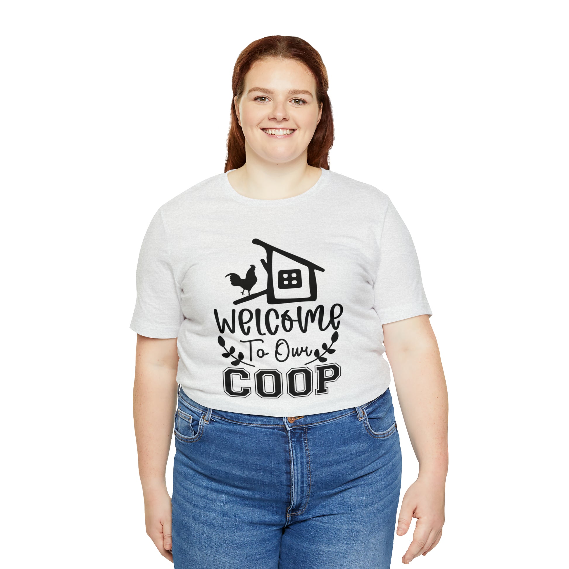 Welcome to Our Coop Chicken Short Sleeve T-shirt
