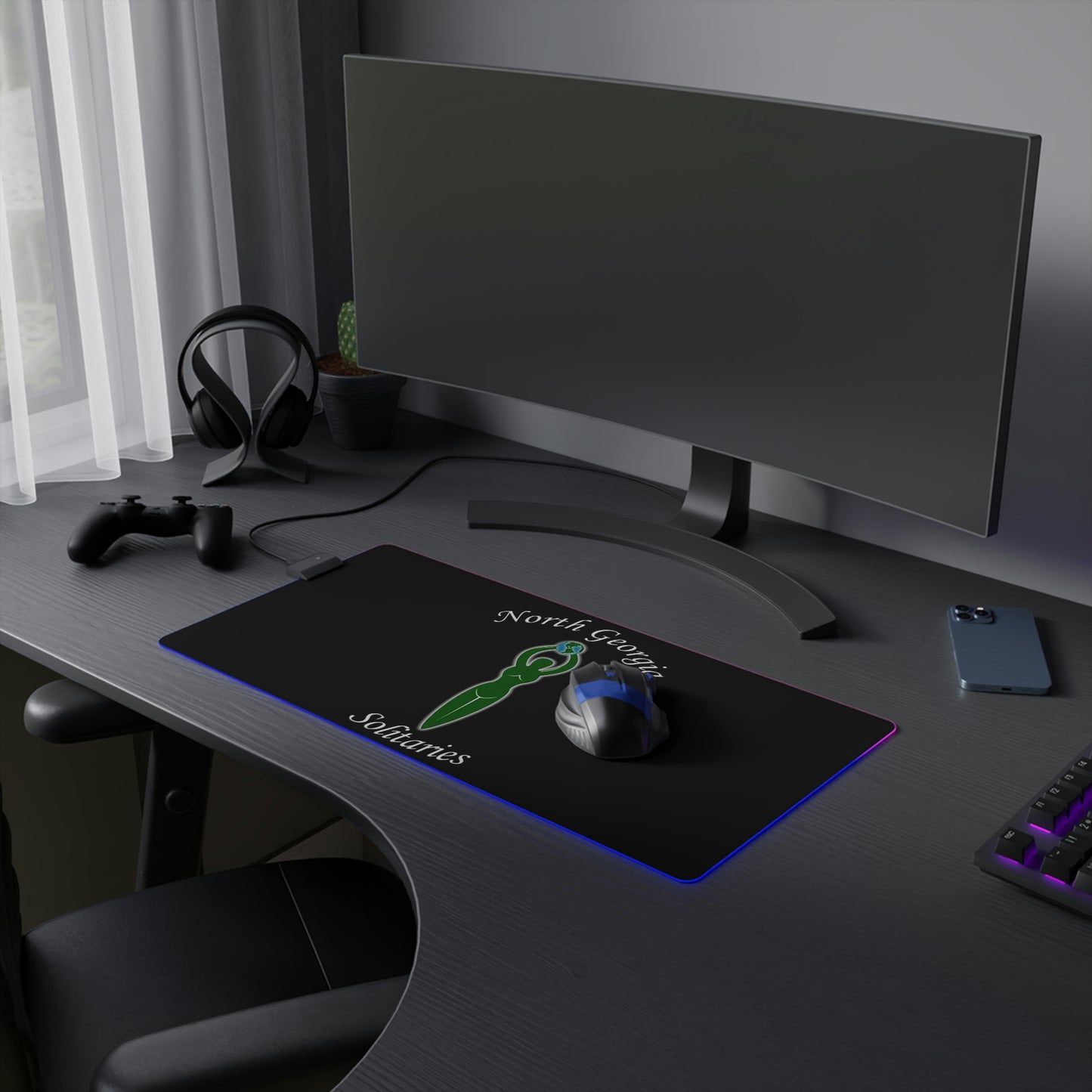 North Georgia Solitaries LED Gaming Mouse Pad