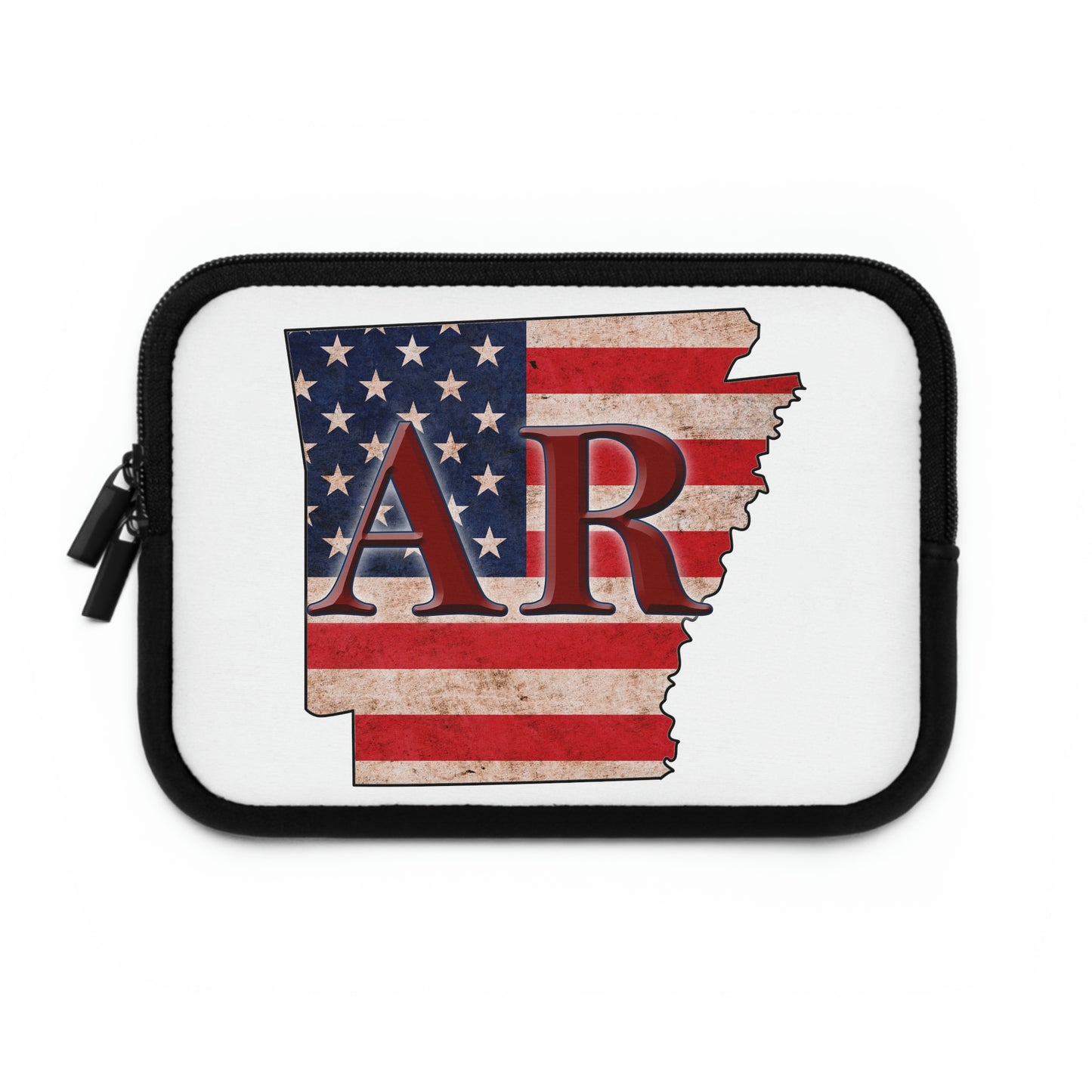 Arkansas US Flag AR Laptop Sleeve