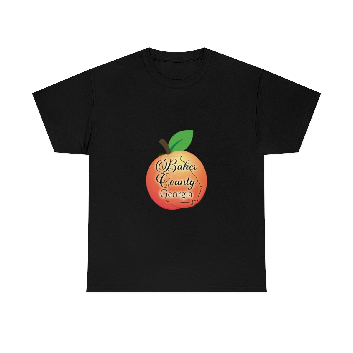 Baker County Georgia Unisex Heavy Cotton Tee