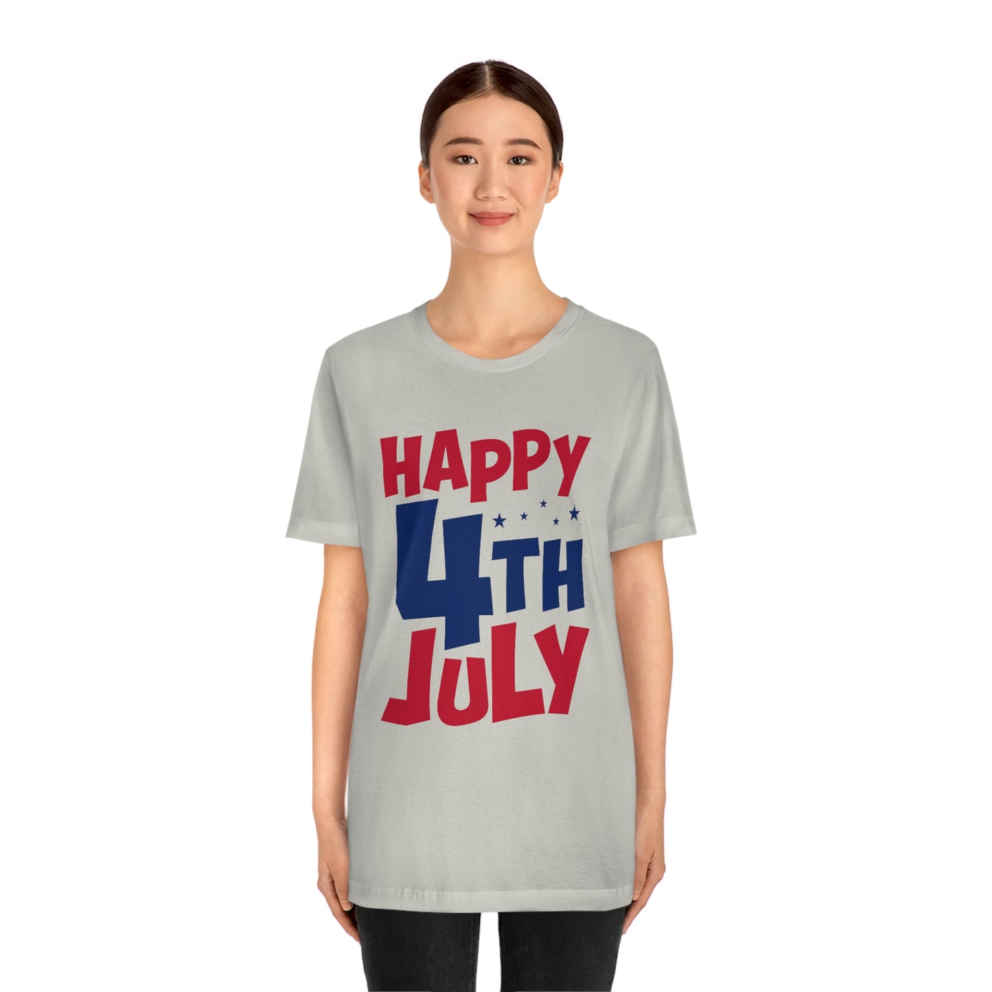 Happy 4th of July Unisex Jersey Short Sleeve Tee