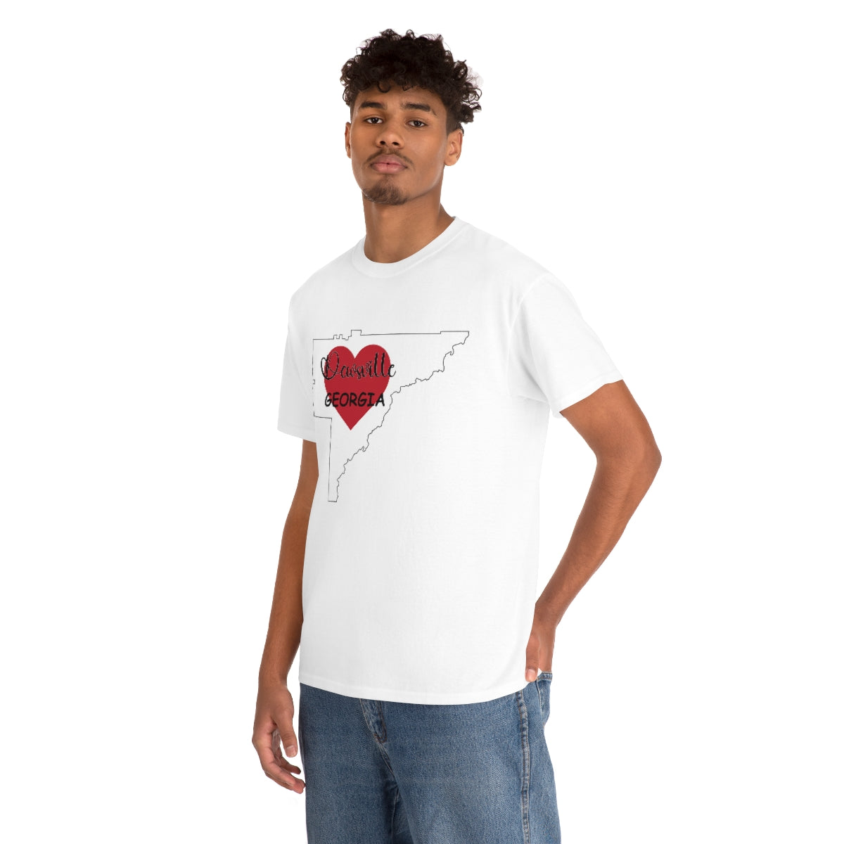 Dewsville Georgia Unisex Heavy Cotton Tee