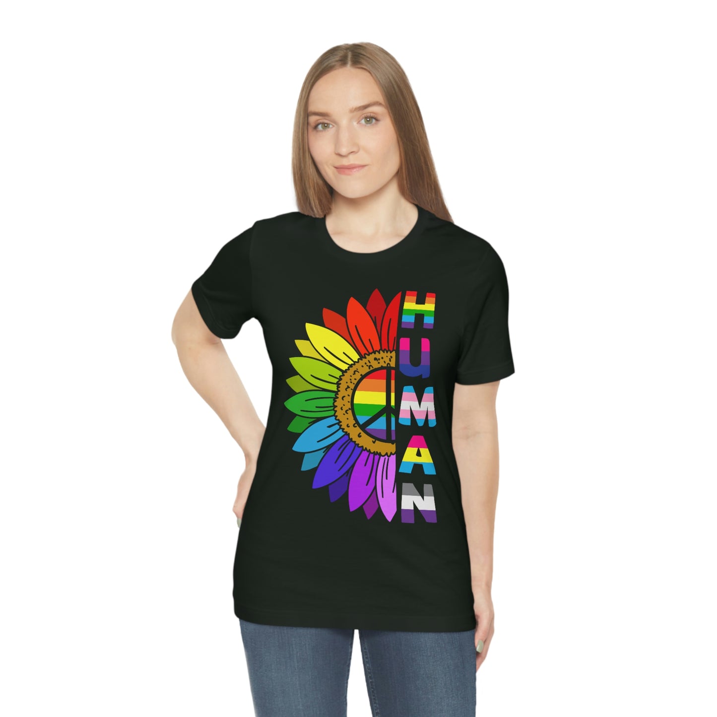 Human LGBTQIA Unisex Jersey Short Sleeve Tee