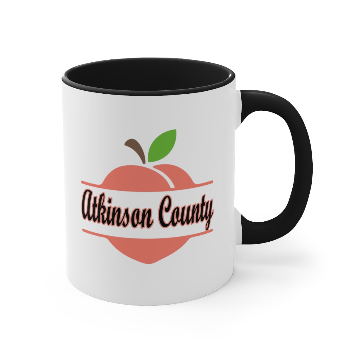 Atkinson County Georgia Accent Coffee Mug, 11oz