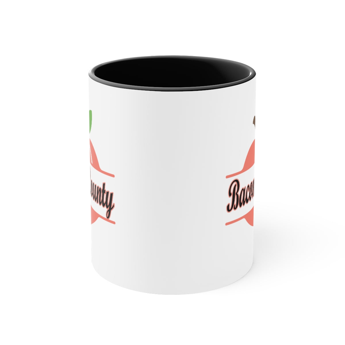 Bacon County Georgia Accent Coffee Mug, 11oz