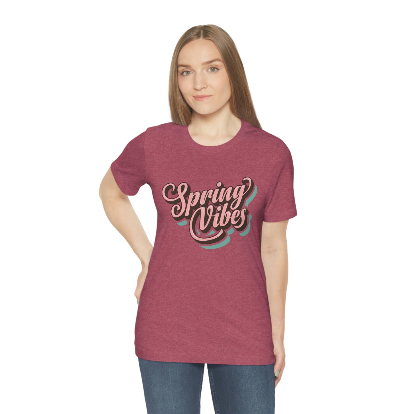 Spring Vibes Unisex Jersey Short Sleeve Tee