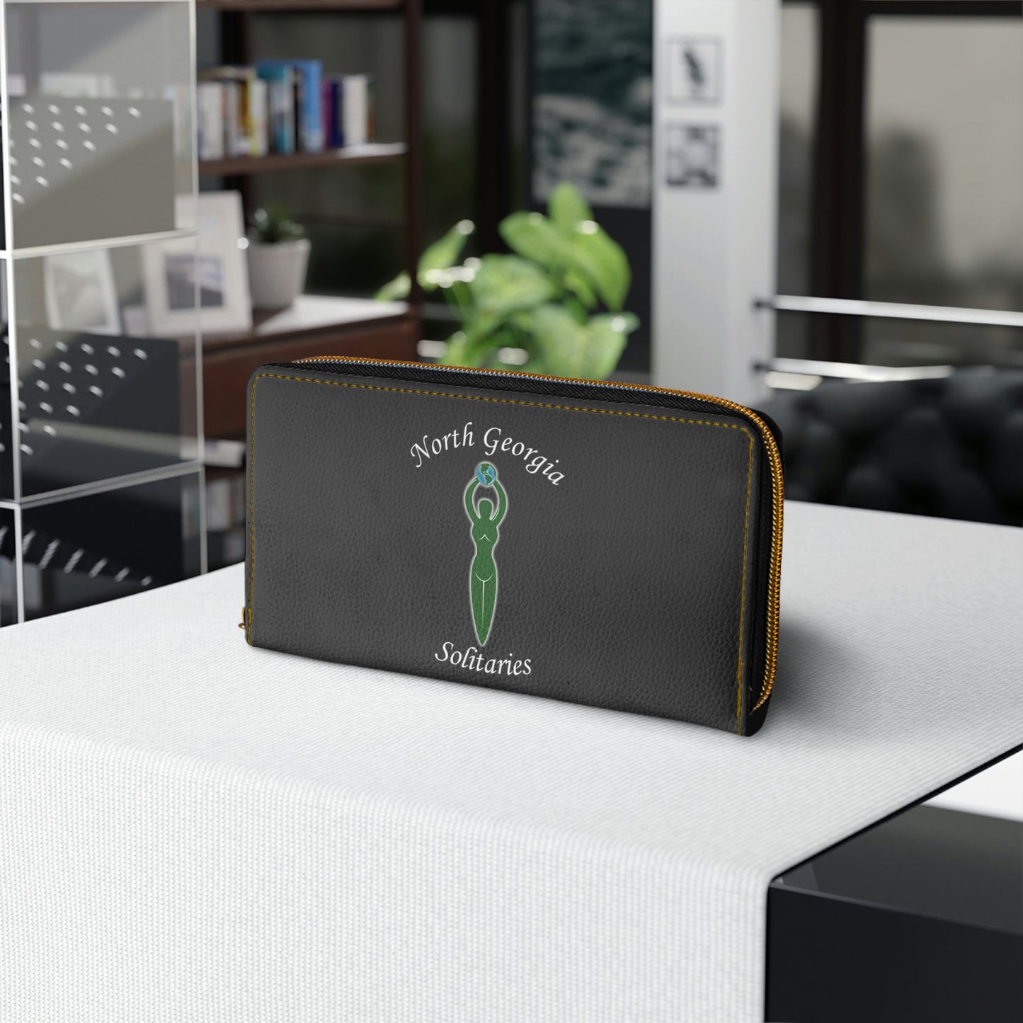 North Georgia Solitaries Zipper Wallet