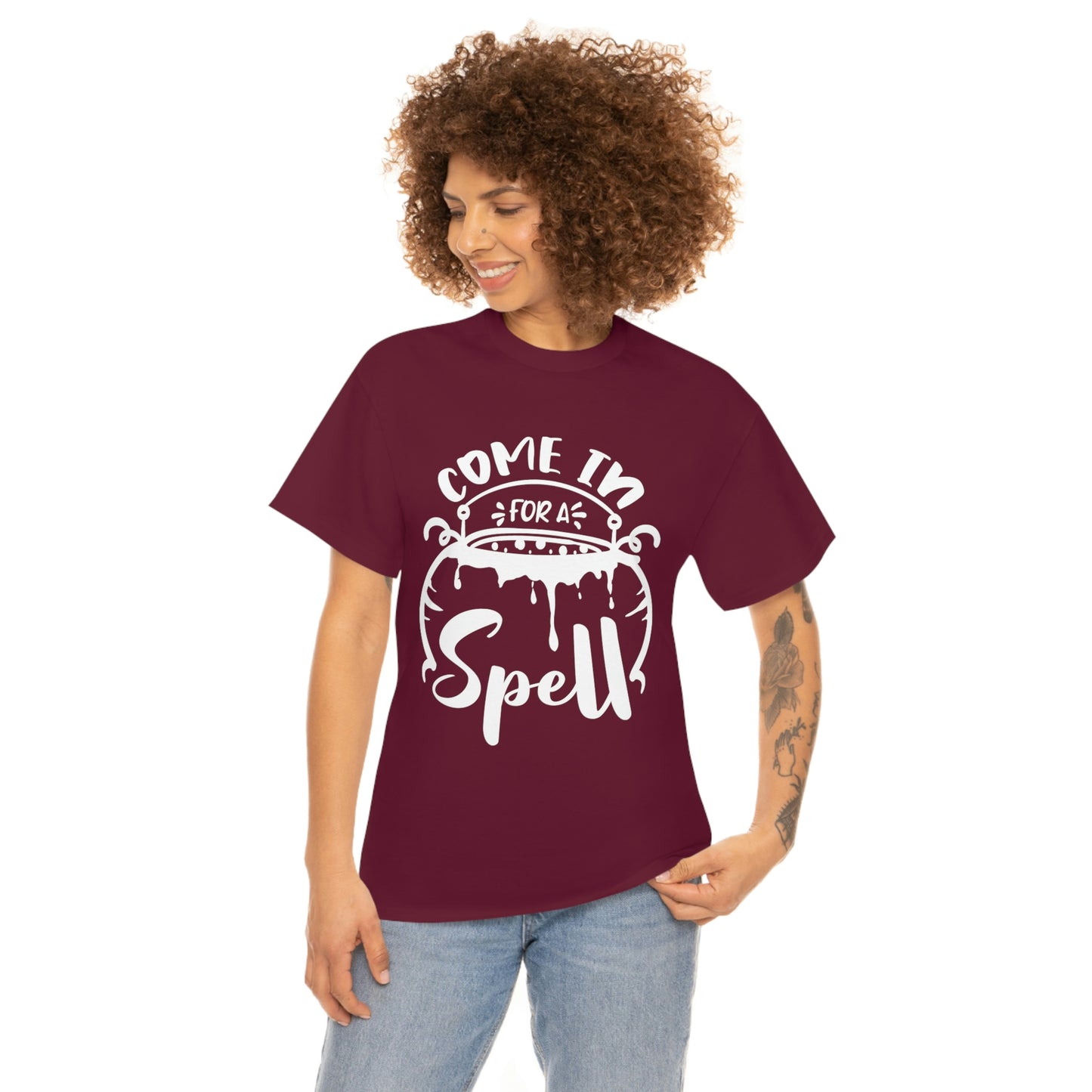 Come in for a Spell Unisex Heavy Cotton Tee