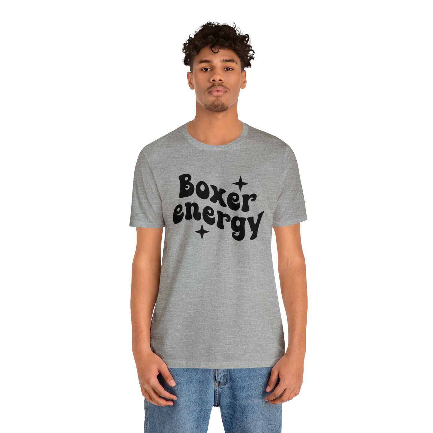Boxer Energy Dog Short Sleeve T-shirt