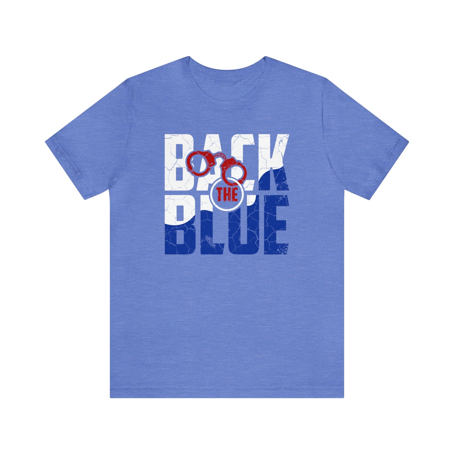 Back the Blue Police Short Sleeve T-shirt