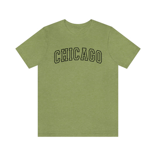 Chicago Varsity Letters Arch Short Sleeve T-shirt