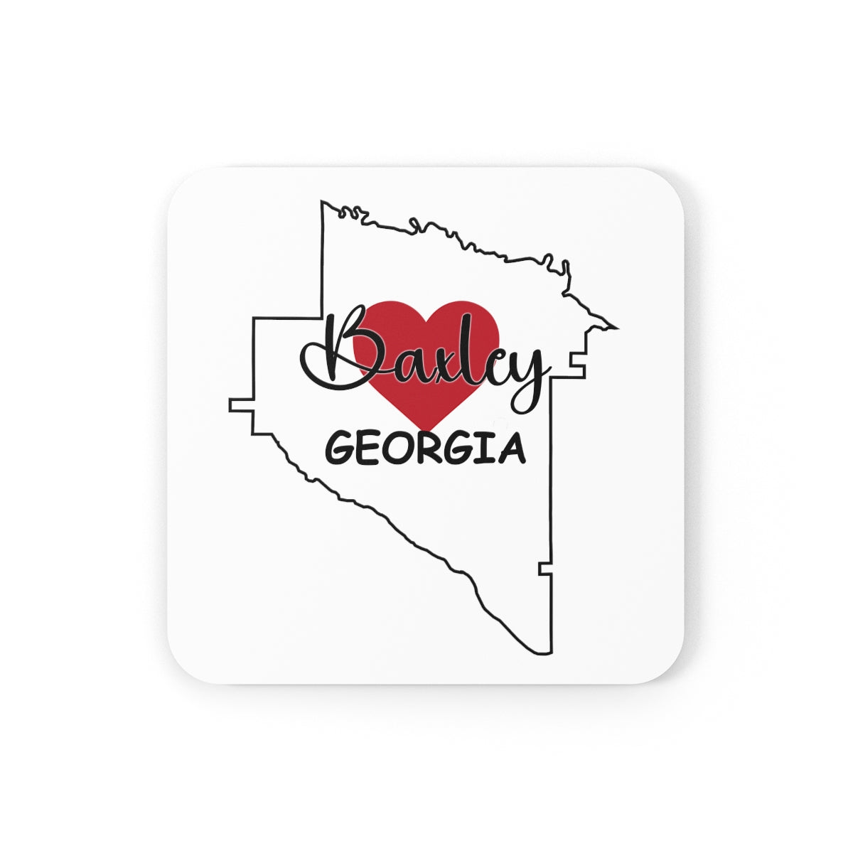 Baxley Georgia Corkwood Coaster Set