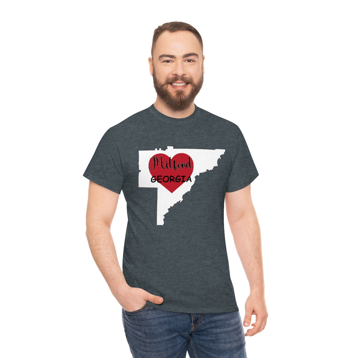 Milford Georgia Unisex Heavy Cotton Tee
