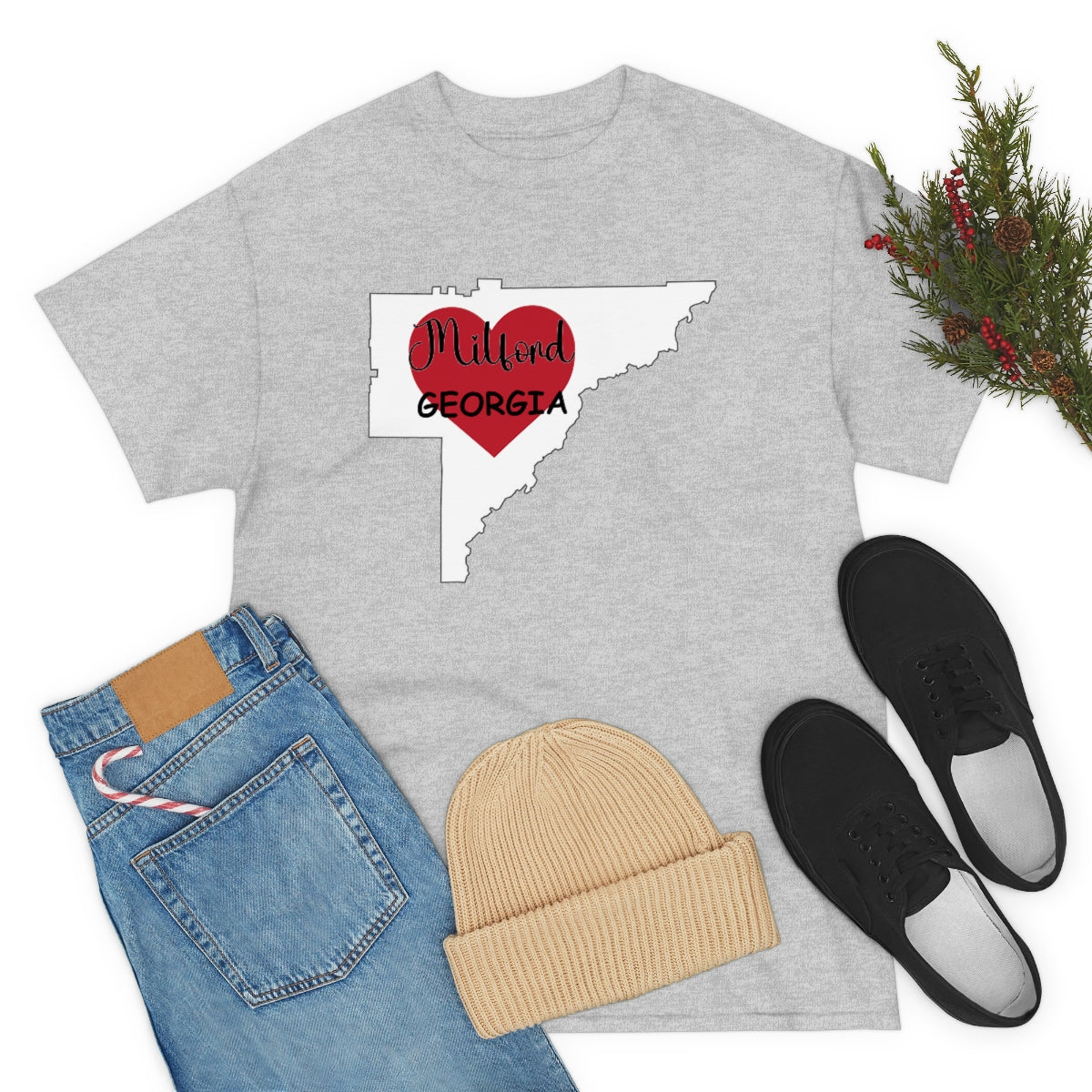 Milford Georgia Unisex Heavy Cotton Tee