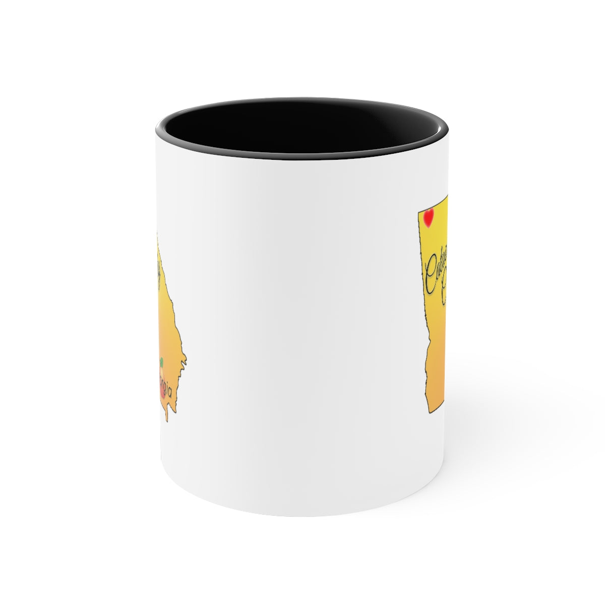 Catoosa County Georgia Accent Coffee Mug, 11oz