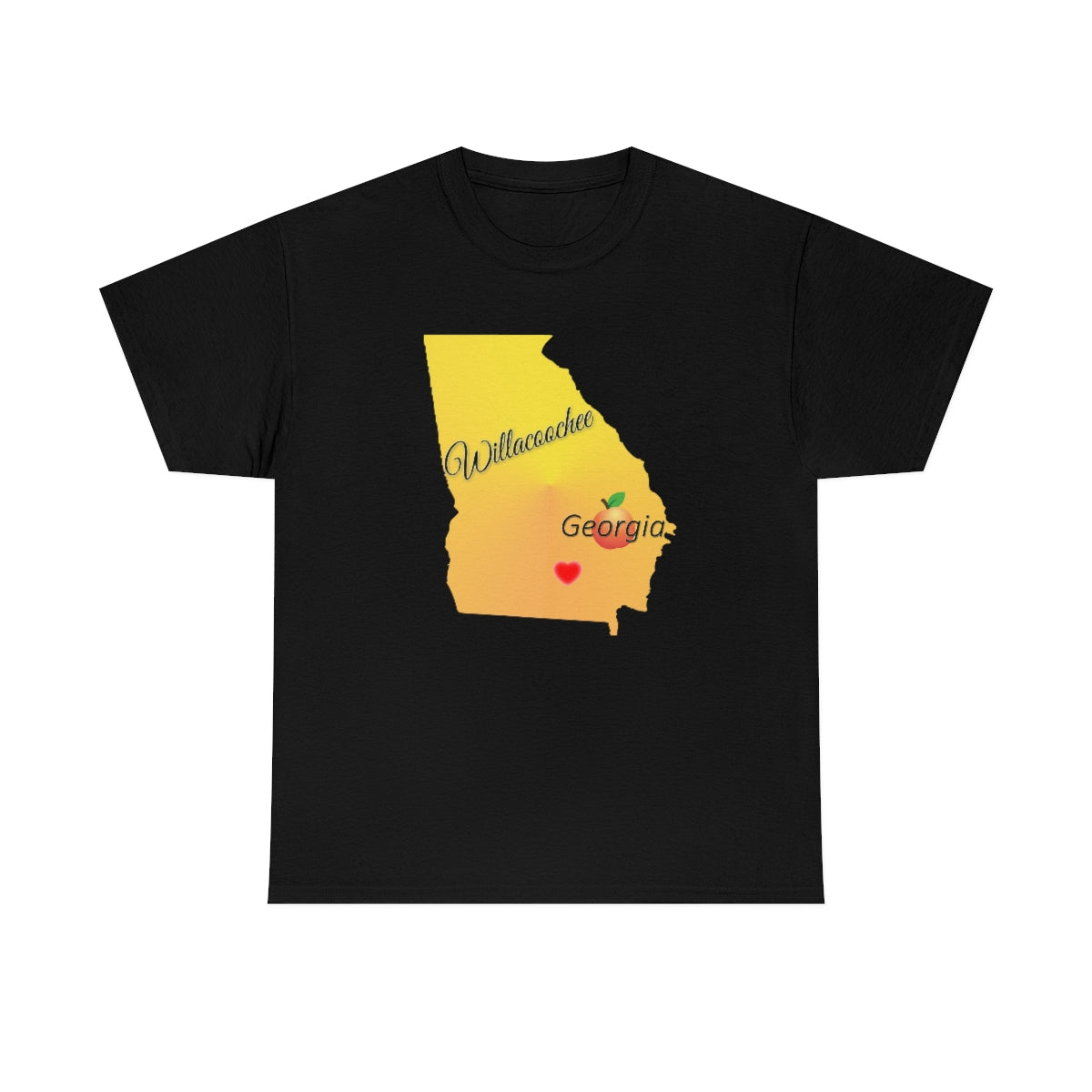 Willacoochee Georgia Unisex Heavy Cotton Tee