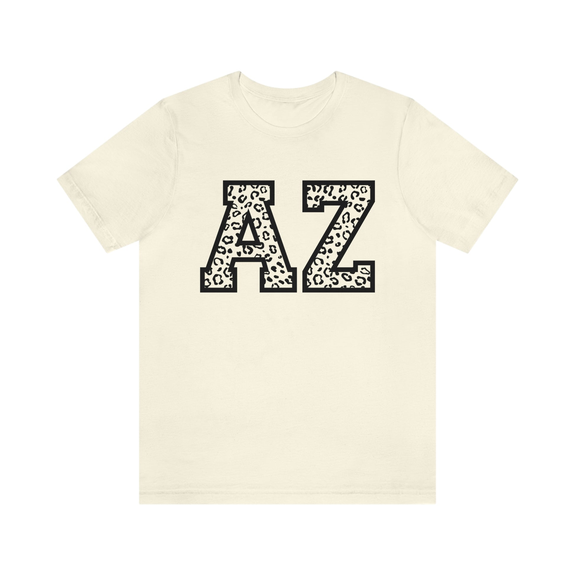 Arizona AZ Leopard Print Unisex Jersey Short Sleeve Tee Tshirt T-shirt