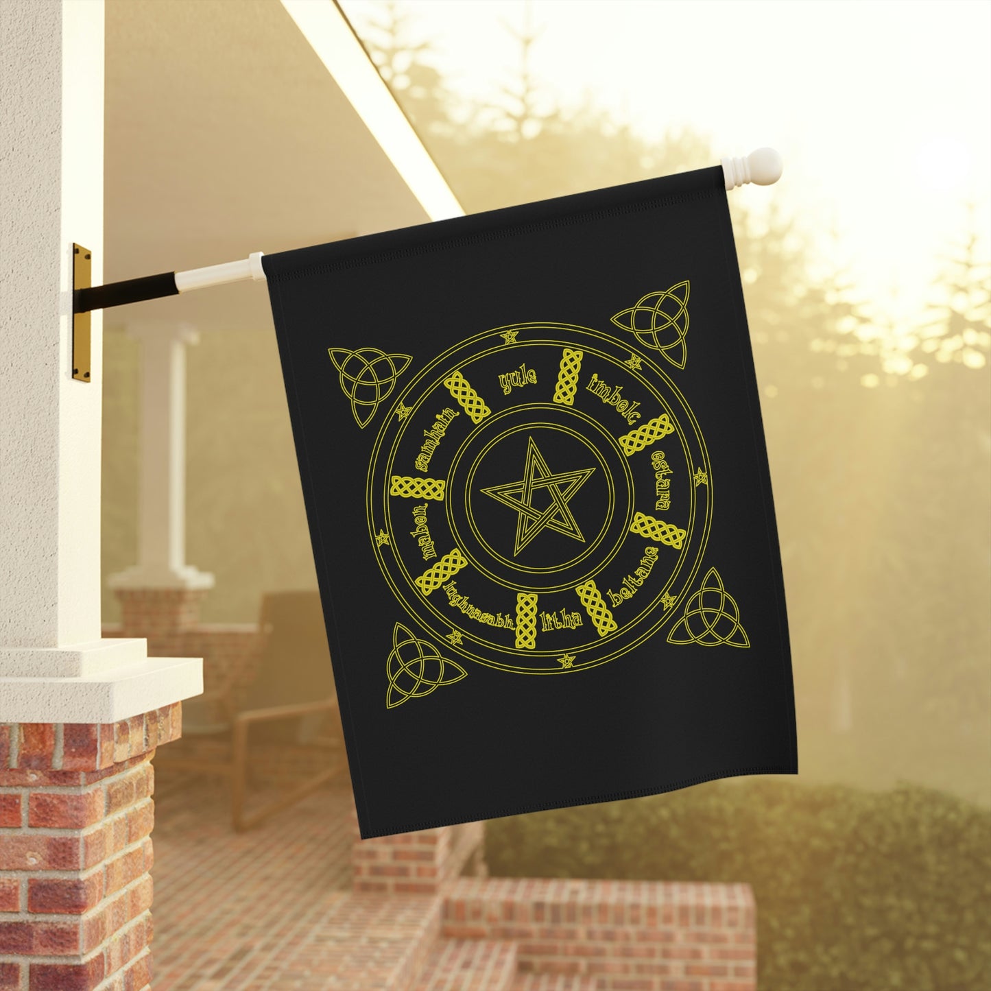 Wheel of the Year Garden & House Banner