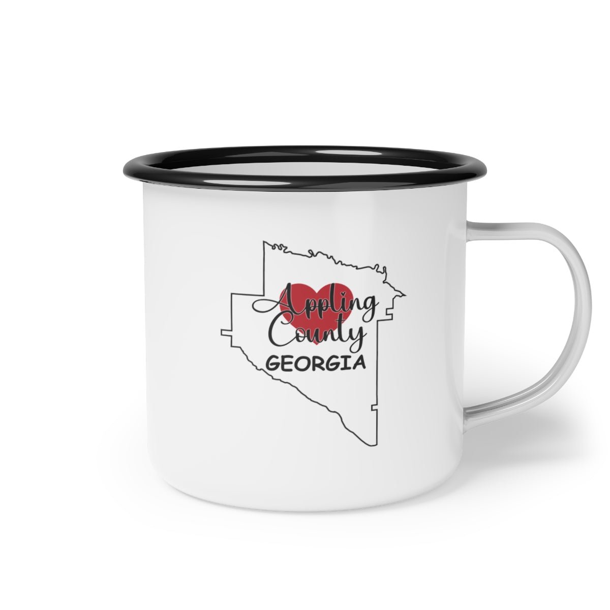 Appling County Georgia Enamel Camp Cup