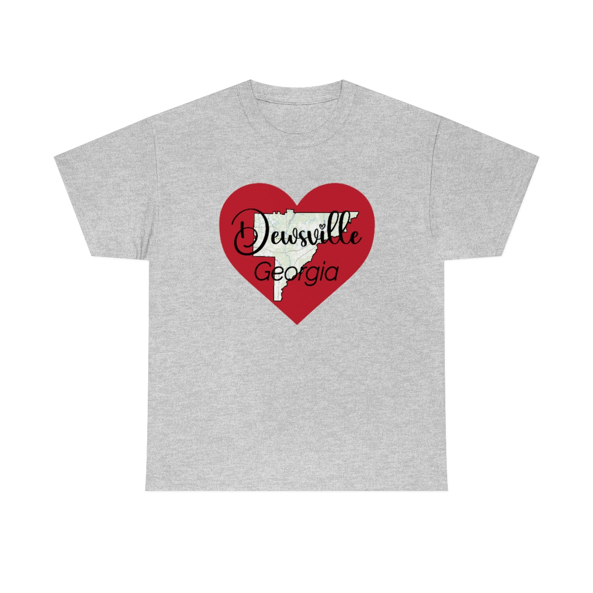 Dewsville Georgia Unisex Heavy Cotton Tee