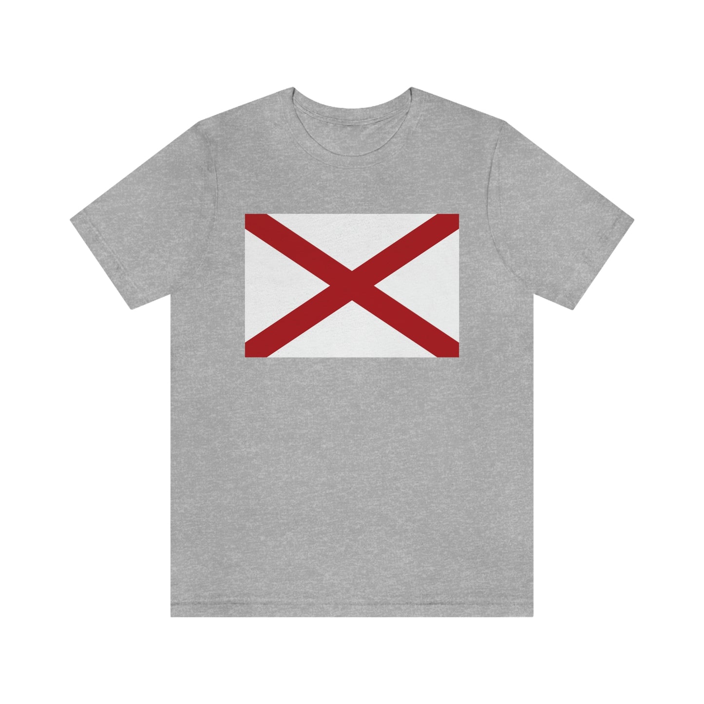 Alabama Flag Unisex Jersey Short Sleeve T-shirt