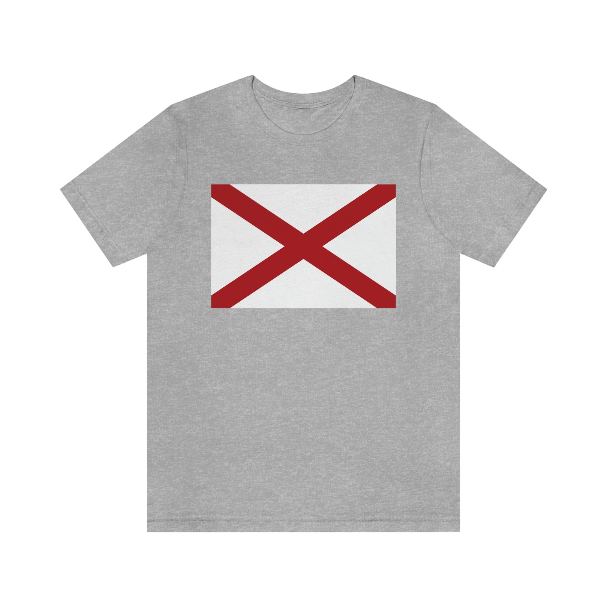Alabama Flag Unisex Jersey Short Sleeve T-shirt
