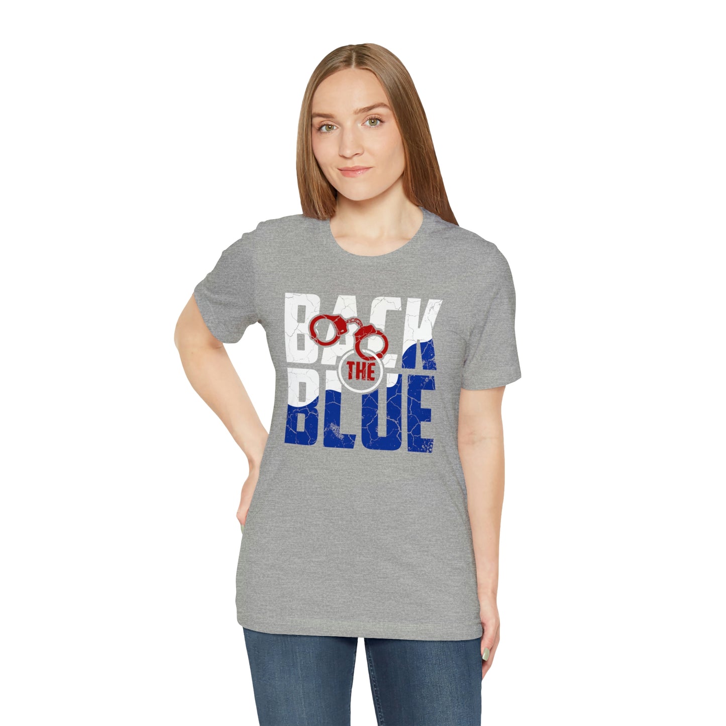 Back the Blue Police Short Sleeve T-shirt