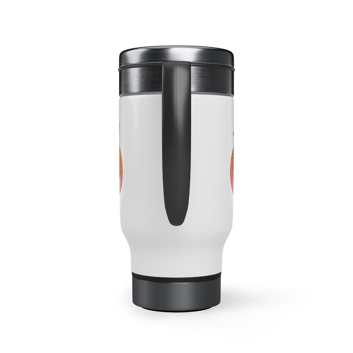 College Park Georgia Stainless Steel Travel Mug with Handle, 14oz