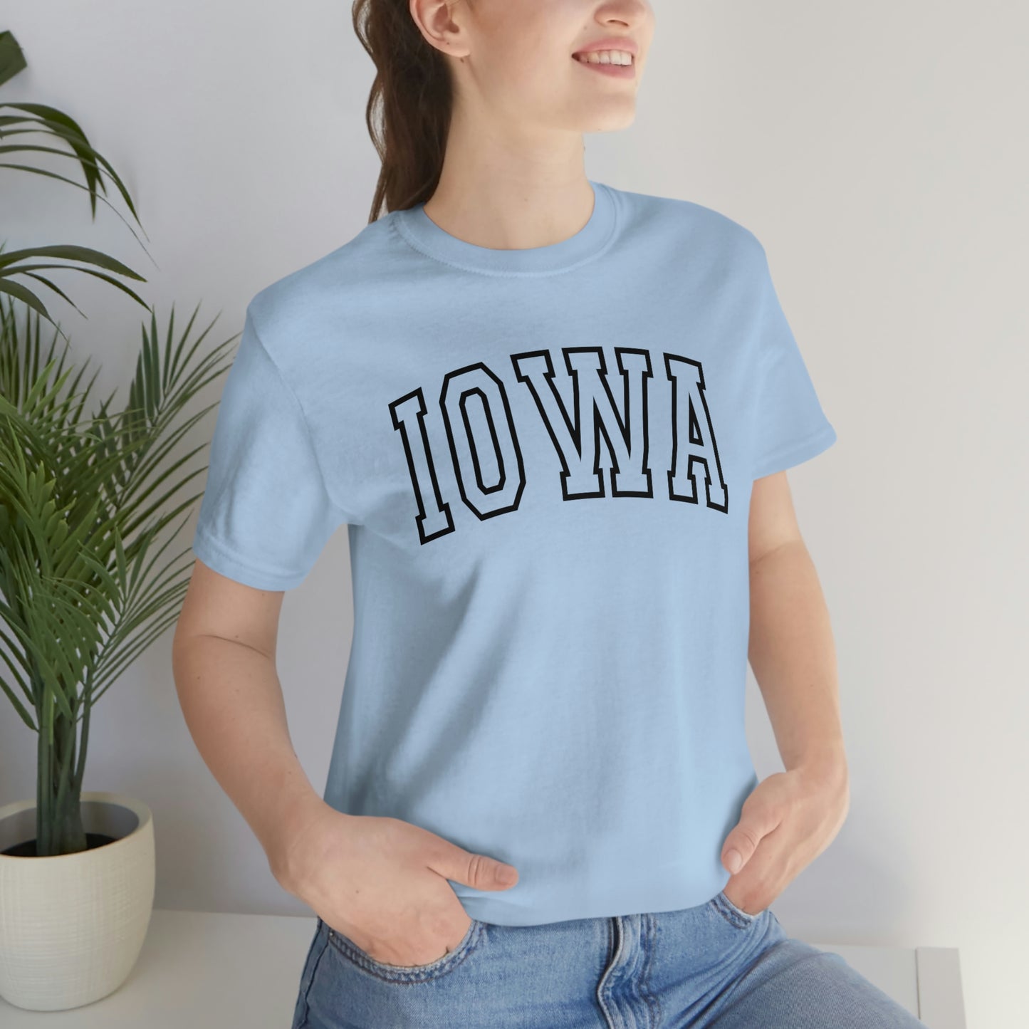 Iowa Varsity Letters Arch Short Sleeve T-shirt