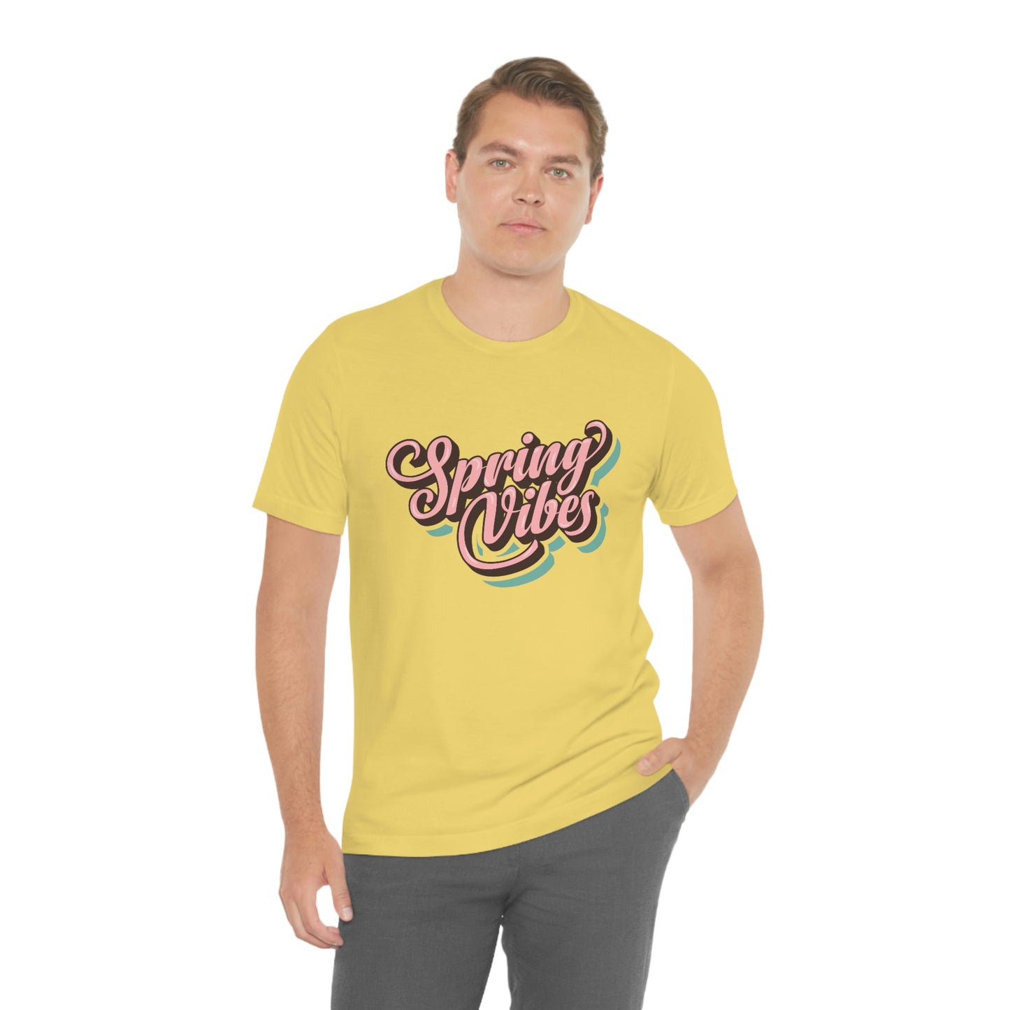 Spring Vibes Unisex Jersey Short Sleeve Tee