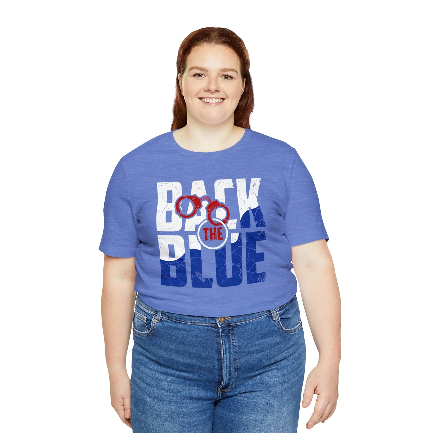 Back the Blue Police Short Sleeve T-shirt