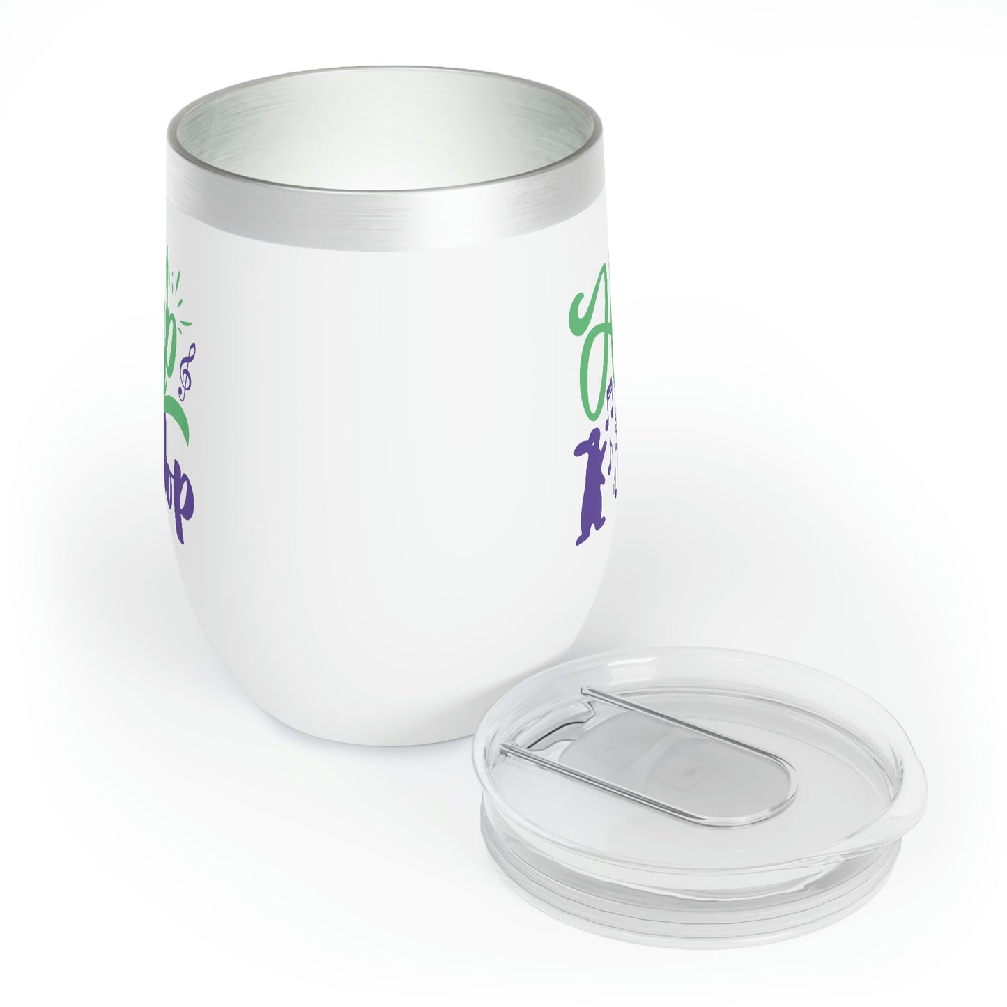Hip Hop Easter Chill Wine Tumbler