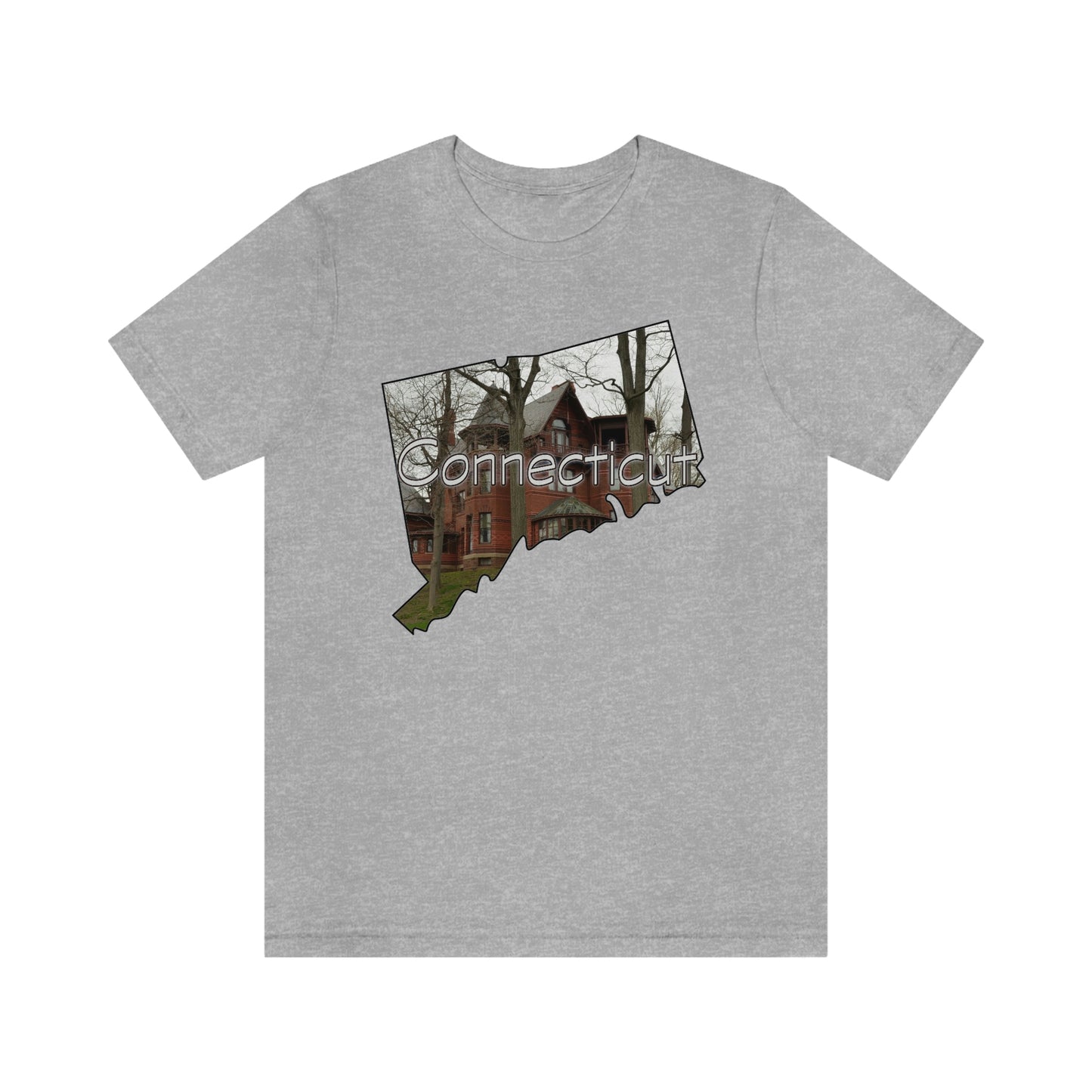 Connecticut Mark Twain House Short Sleeve T-shirt