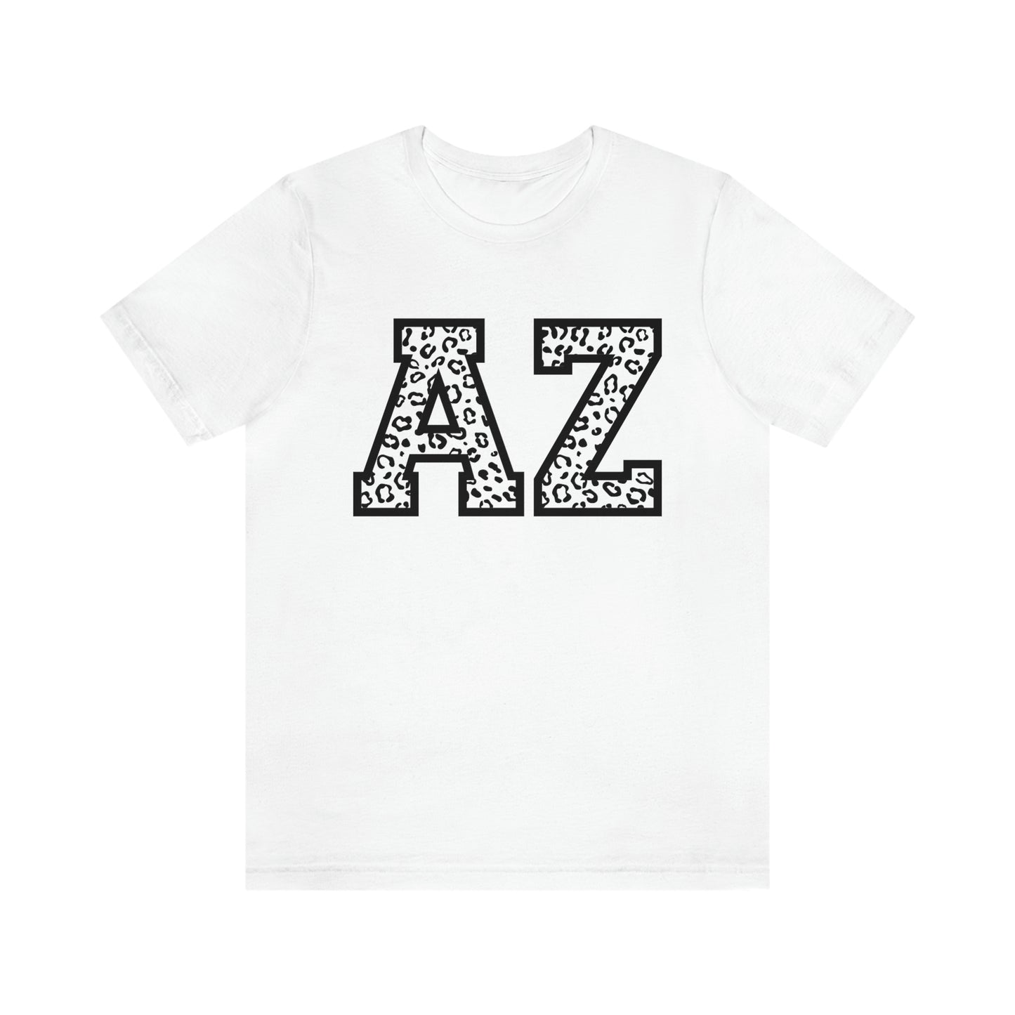 Arizona AZ Leopard Print Unisex Jersey Short Sleeve Tee Tshirt T-shirt