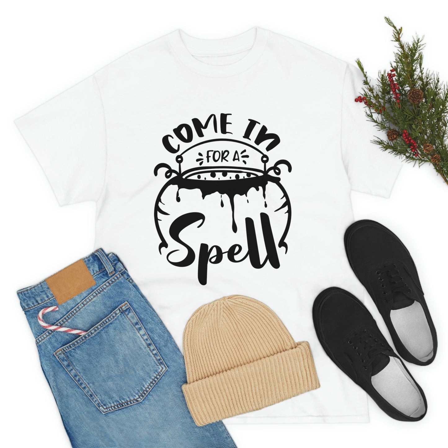 Come in for a Spell Unisex Heavy Cotton Tee