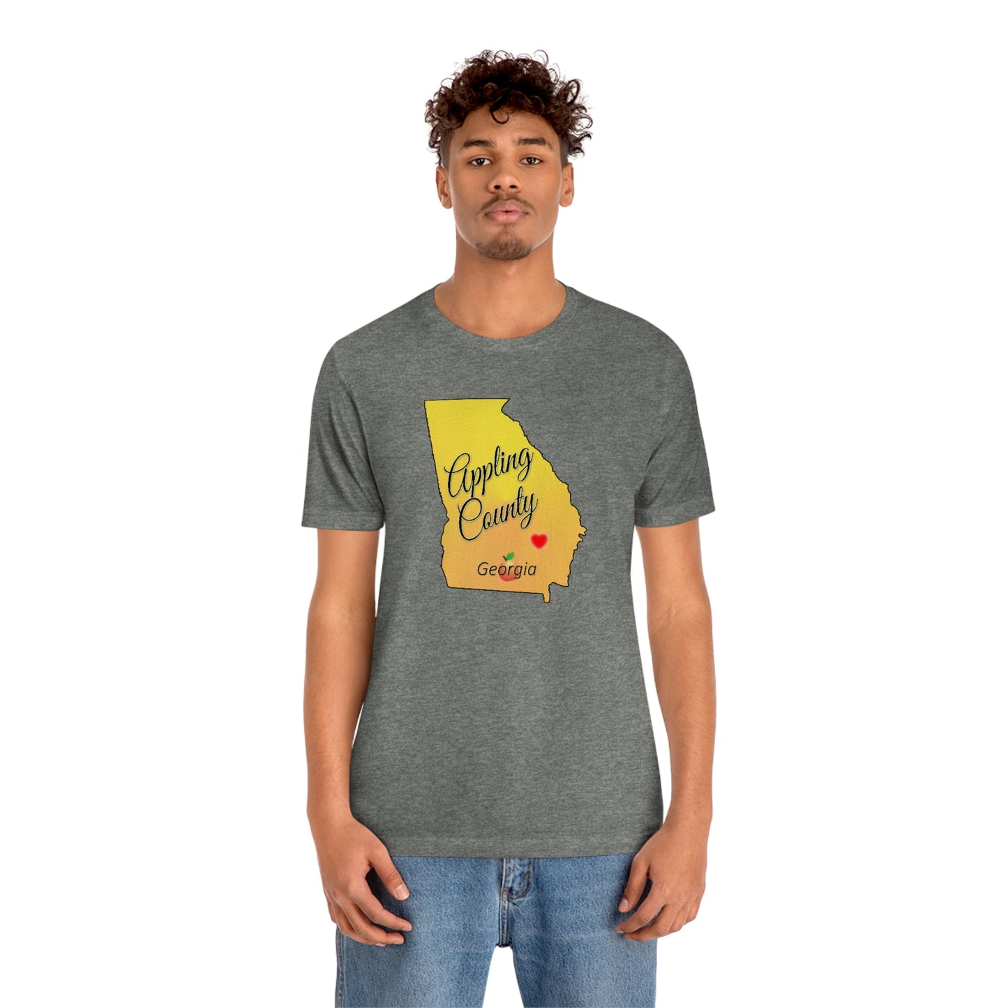 Appling County Georgia Unisex Jersey Short Sleeve Tee