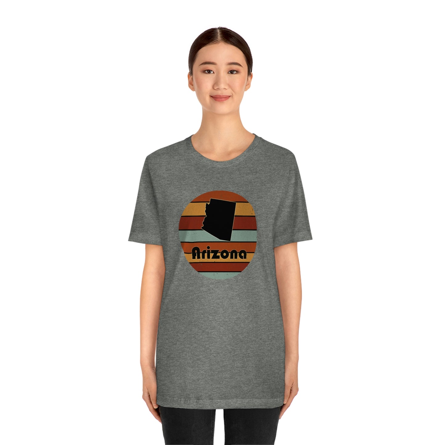 Arizona Retro Sunset Unisex Jersey Short Sleeve Tee Tshirt T-shirt