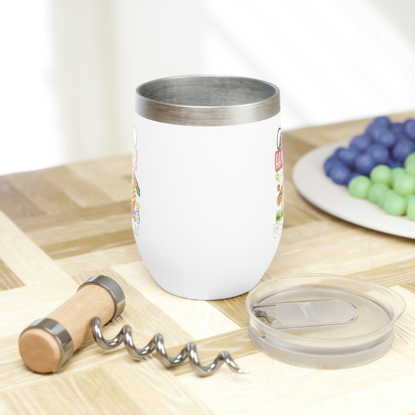 Hand Over the Eggs and No One Gets Hurt Chill Wine Tumbler
