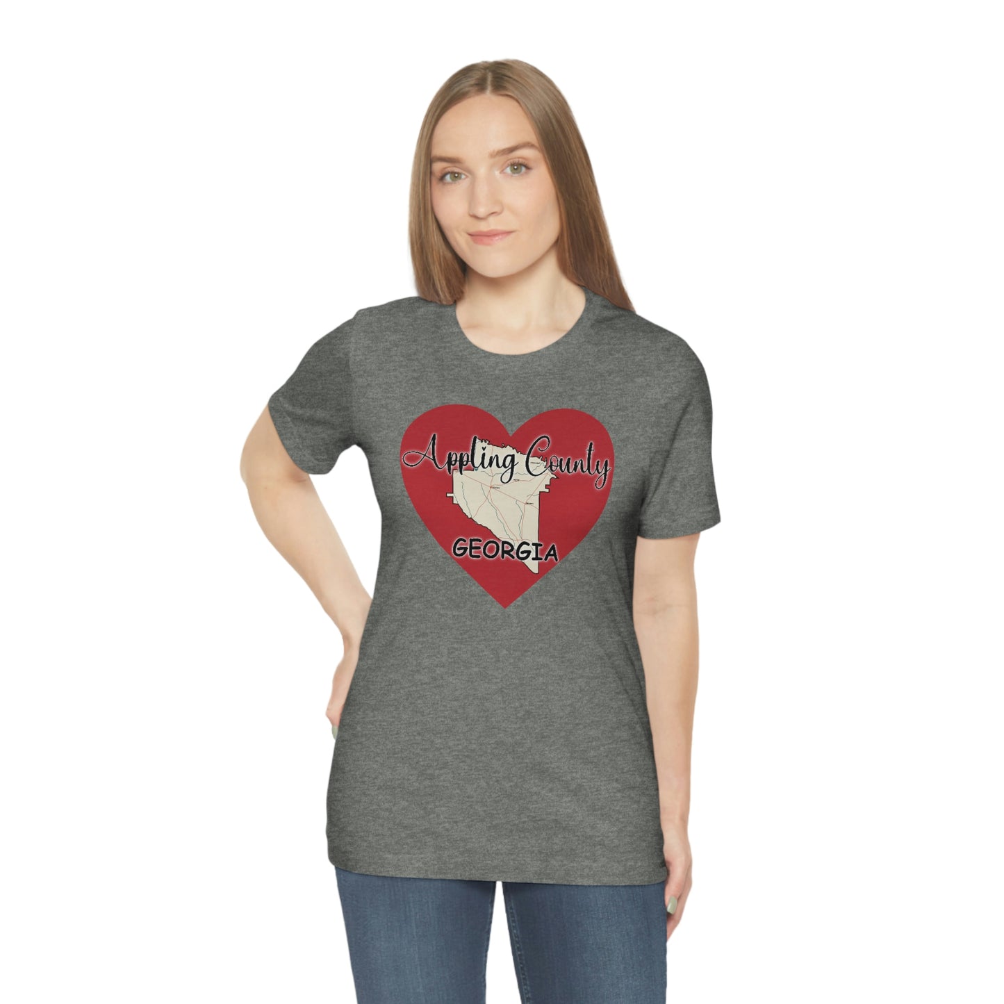 Appling County Georgia Unisex Jersey Short Sleeve Tee