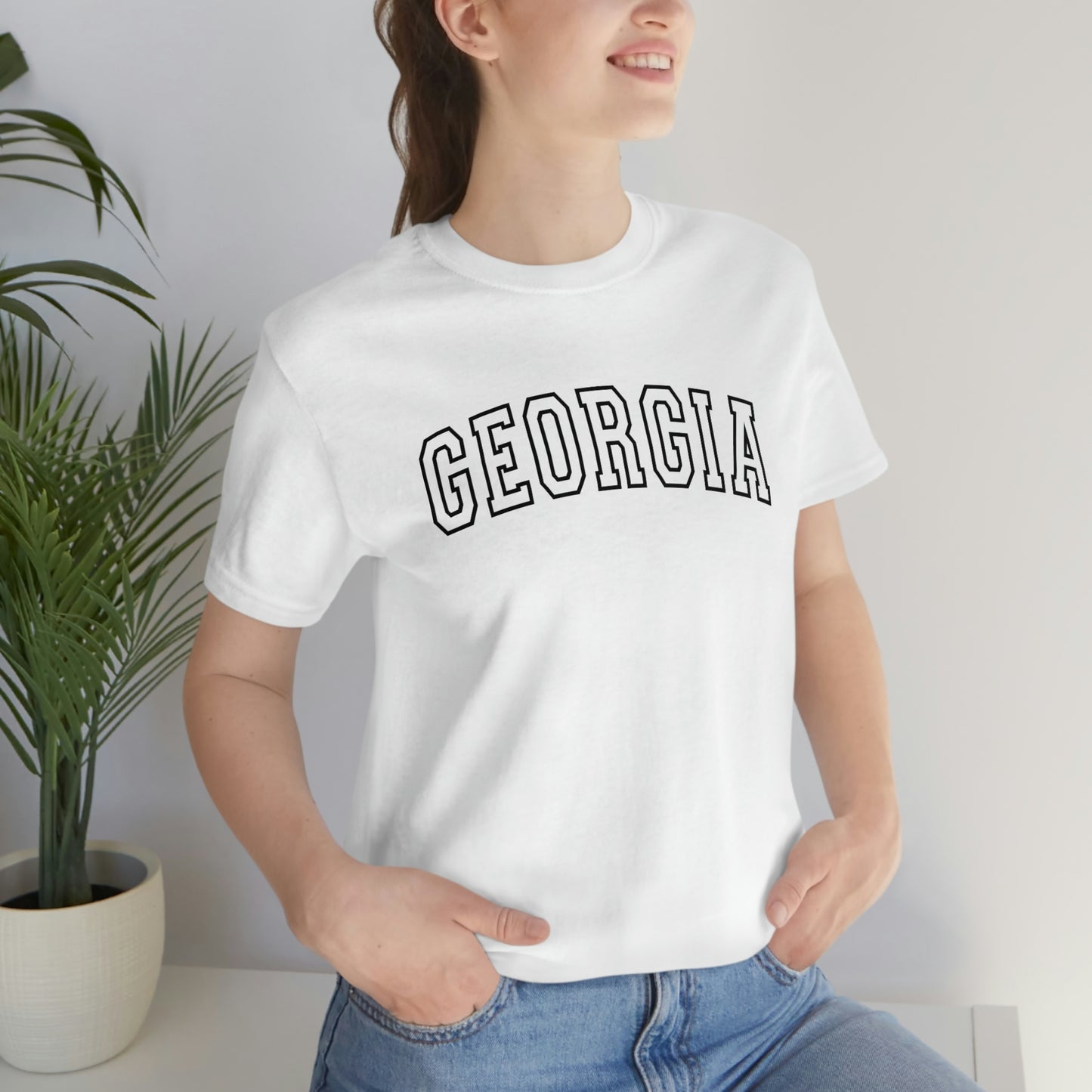 Georgia Varsity Letters Arch Short Sleeve T-shirt