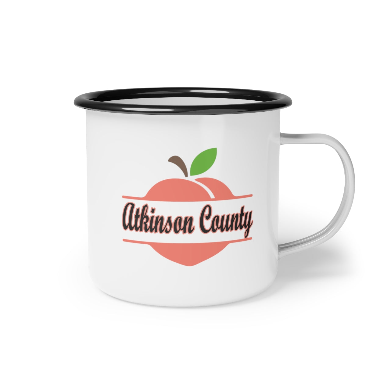 Atkinson County Georgia Enamel Camp Cup