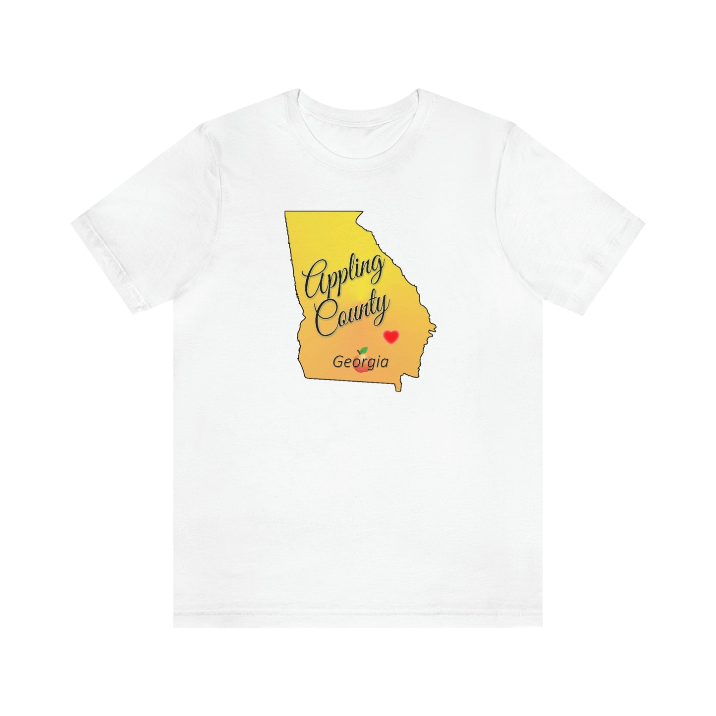 Appling County Georgia Unisex Jersey Short Sleeve Tee