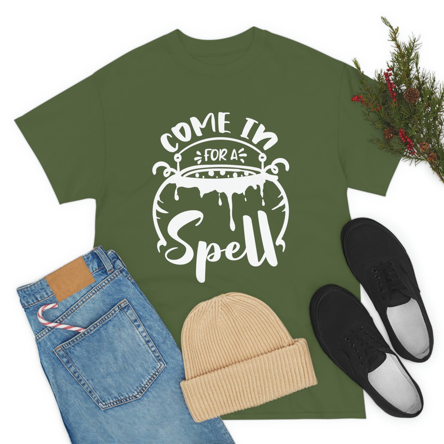 Come in for a Spell Unisex Heavy Cotton Tee