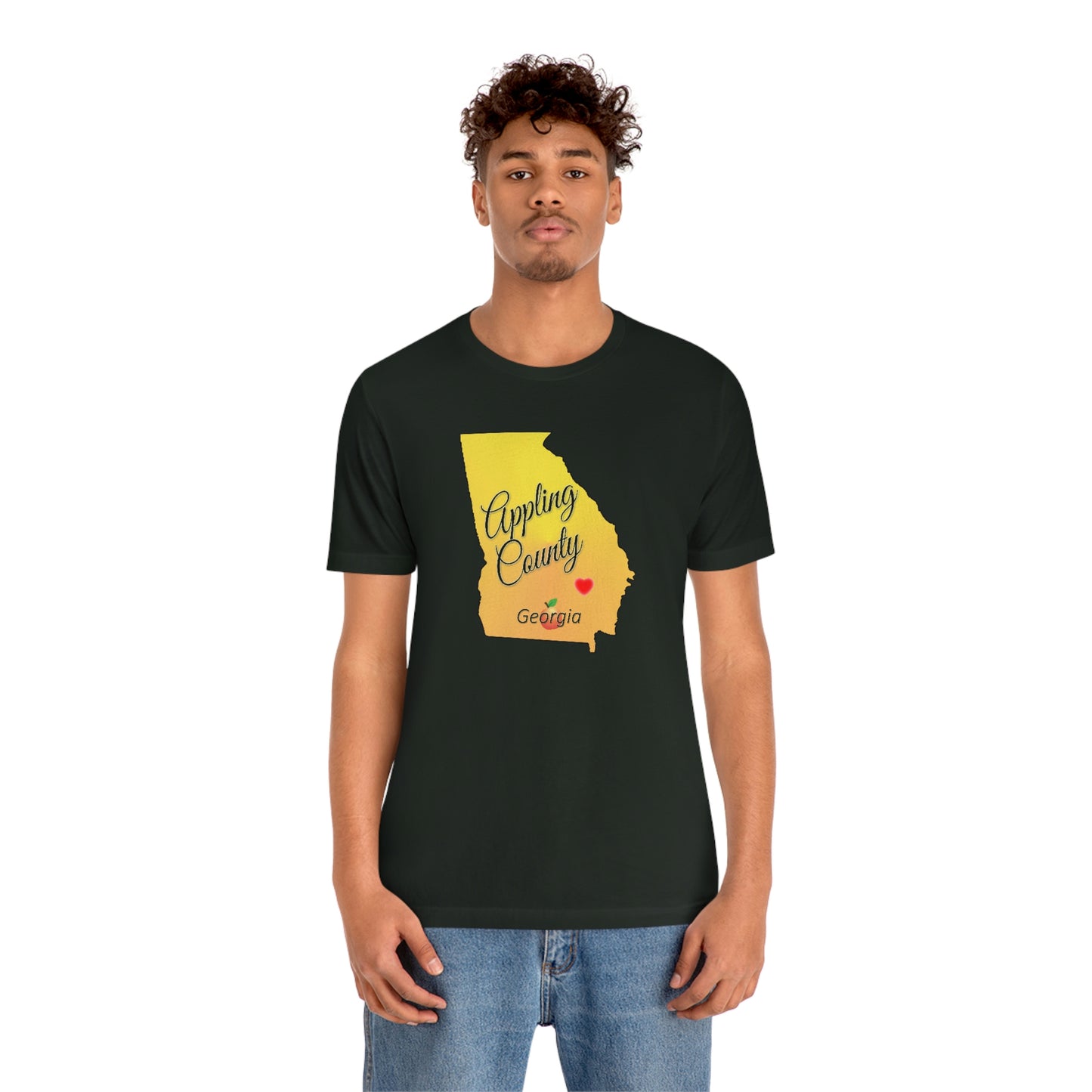 Appling County Georgia Unisex Jersey Short Sleeve Tee