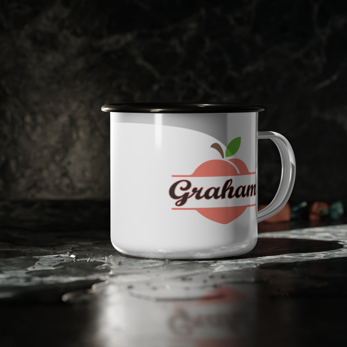 Graham Georgia Enamel Camp Cup