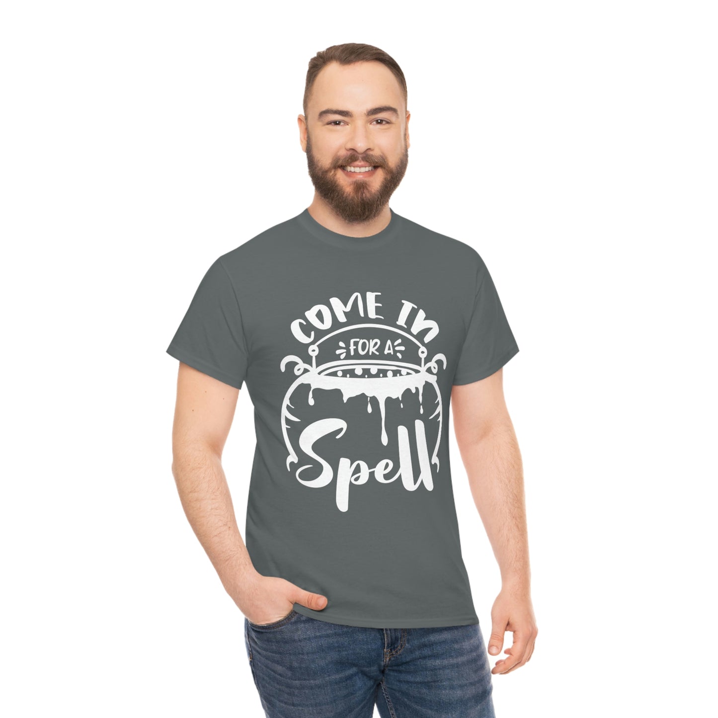 Come in for a Spell Unisex Heavy Cotton Tee