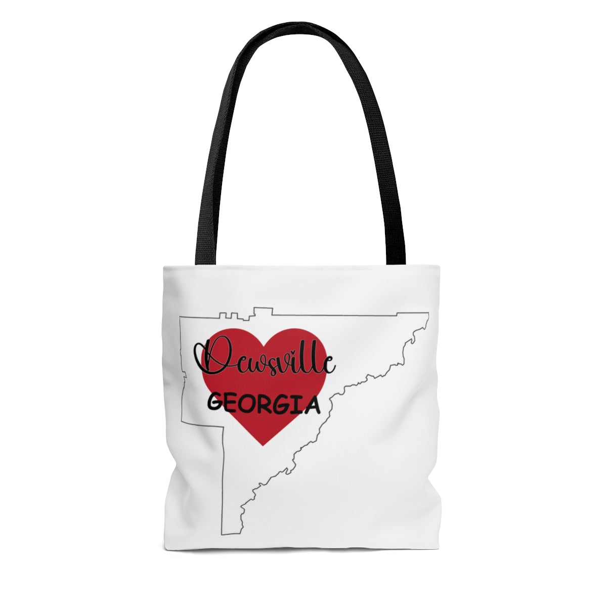 Dewsville Georgia AOP Tote Bag