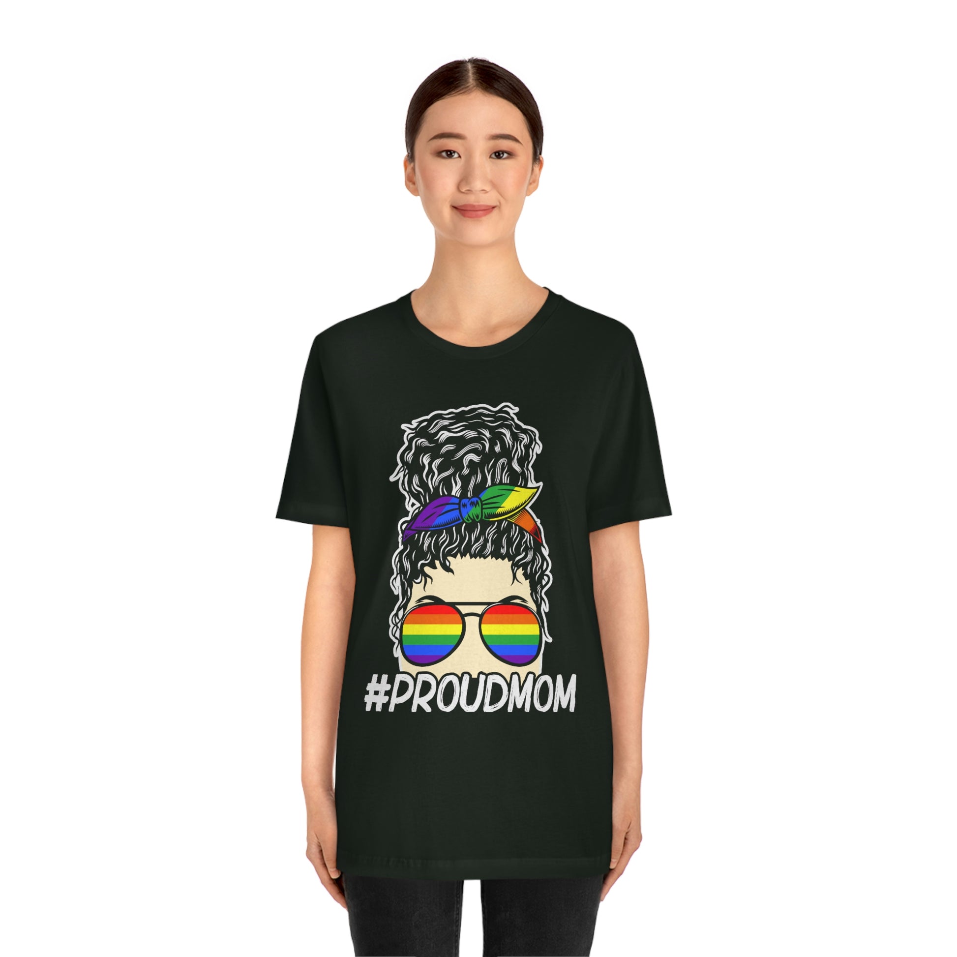 LGBTQIA Proud Mom tshirt tee t-shirt