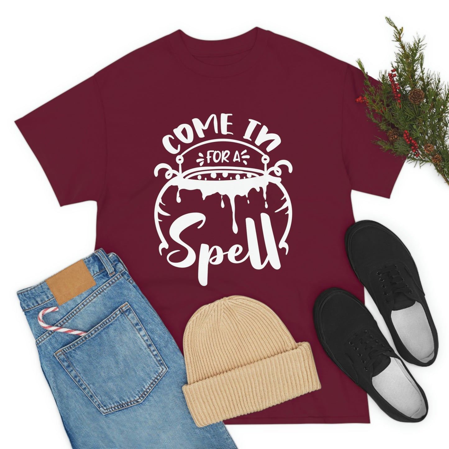 Come in for a Spell Unisex Heavy Cotton Tee