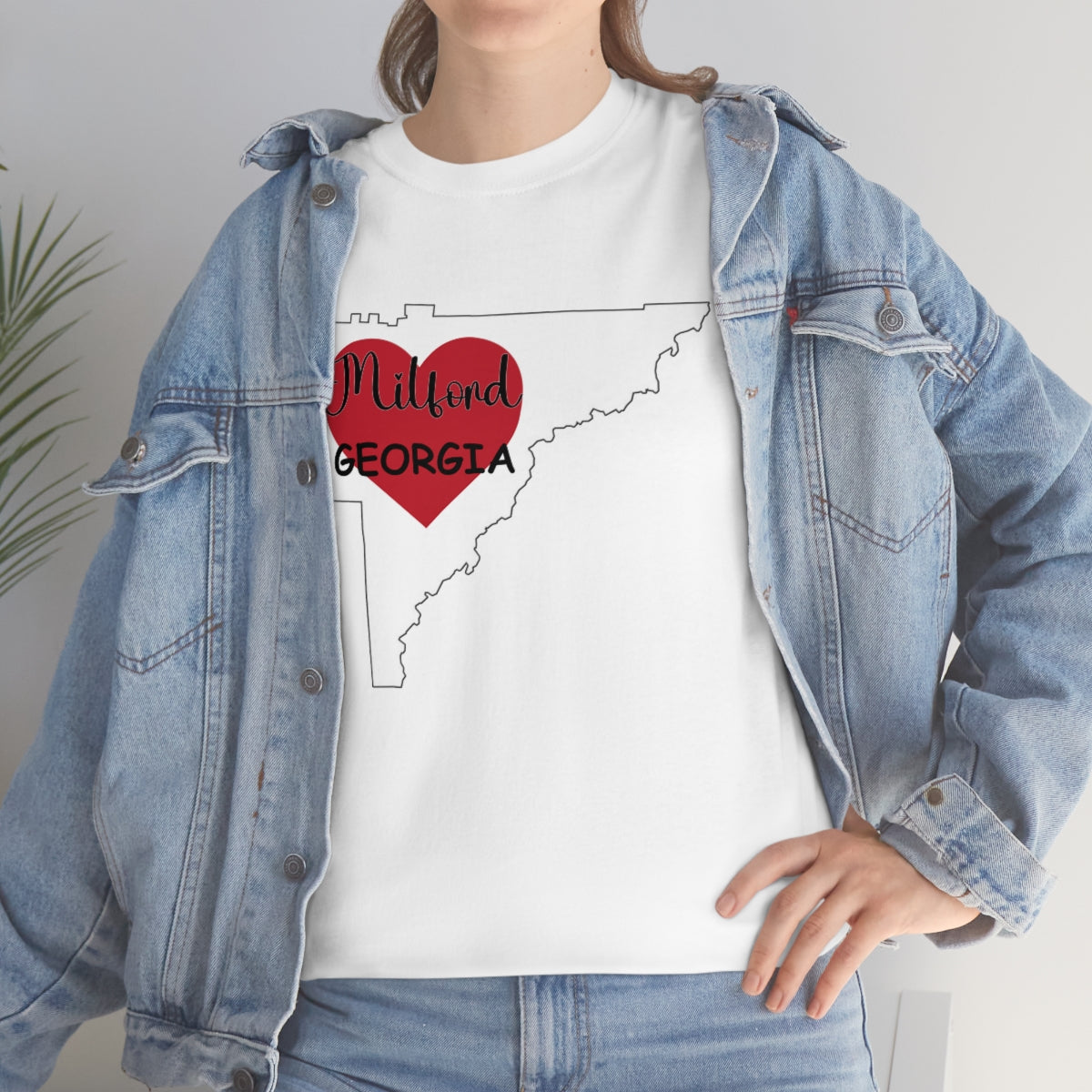 Milford Georgia Unisex Heavy Cotton Tee